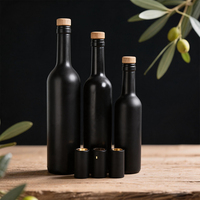 Bouteille d'huile d'olive Marasca personnalisée avec logo, 375 ml, 500 ml, 750 ml, pour huile d'olive, liqueur, gin, vodka