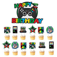 Set de Decoración para Fiesta de Videojuegos Azul, Cumpleaños de Niños, Globo con Diseño de Control de Videojuegos, Suministros para Fiestas