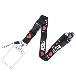 Custom stampato Pinstant Palestinian kefiah bandiera arabica collo cordino portachiavi realizzato in poliestere gancio per ID Badge Mobile - Product Image 5