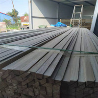 Panneaux en bois de paulownia de haute qualité, lisses et poncés, en bandes triangulaires et en barres carrées, pour cadre de jonction d'angle de bâtiment de bureau moderne