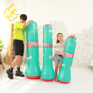 <span class=keywords><strong>Sac</strong></span> <span class=keywords><strong>de</strong></span> <span class=keywords><strong>frappe</strong></span> <span class=keywords><strong>de</strong></span> boxe gonflable 2kg pour enfants, en PVC épais et respirant, haute résilience, avec logo imprimé, vente en gros 2025 - Product Image 4