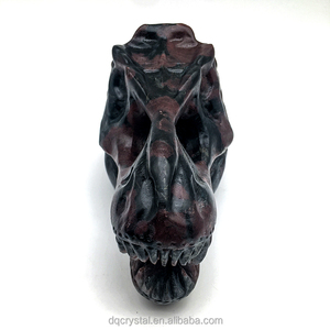 All'ingrosso naturale Yooperlite dinosauro <span class=keywords><strong>teschio</strong></span> fatto a mano cristallo UV <span class=keywords><strong>teschio</strong></span> granato artigianato teschi per la decorazione e la vendita - Product Image 5
