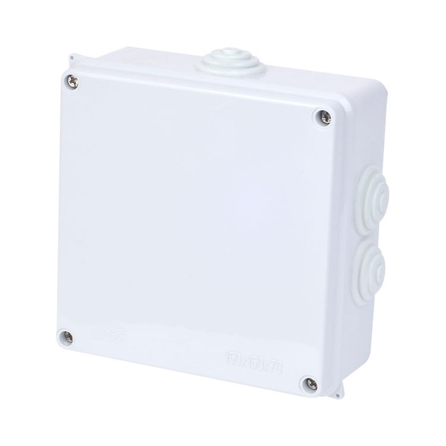 Hot Sell White Box Cable Junction Box 150*150*70mm IP65 China Supplier ABS Junction Box
