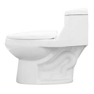 <span class=keywords><strong>Inodoro</strong></span> Compacto de Una Pieza con Doble Descarga, Cerámico y Sifónico - Product Image 5