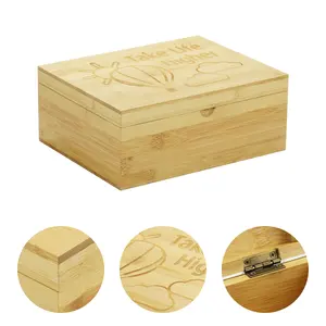 Factory Direct Solid Wood Storage Box Can Be Customized Size Clamshell Type Wood Box