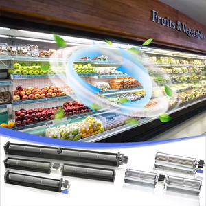 30-65 מ""מ מנוע AC DC מאווררים משידיים נפח אוויר גדול רעש נמוך רעש צולב זרימה מאוורר קירור מאוורר טנגנטי - Product Image 4