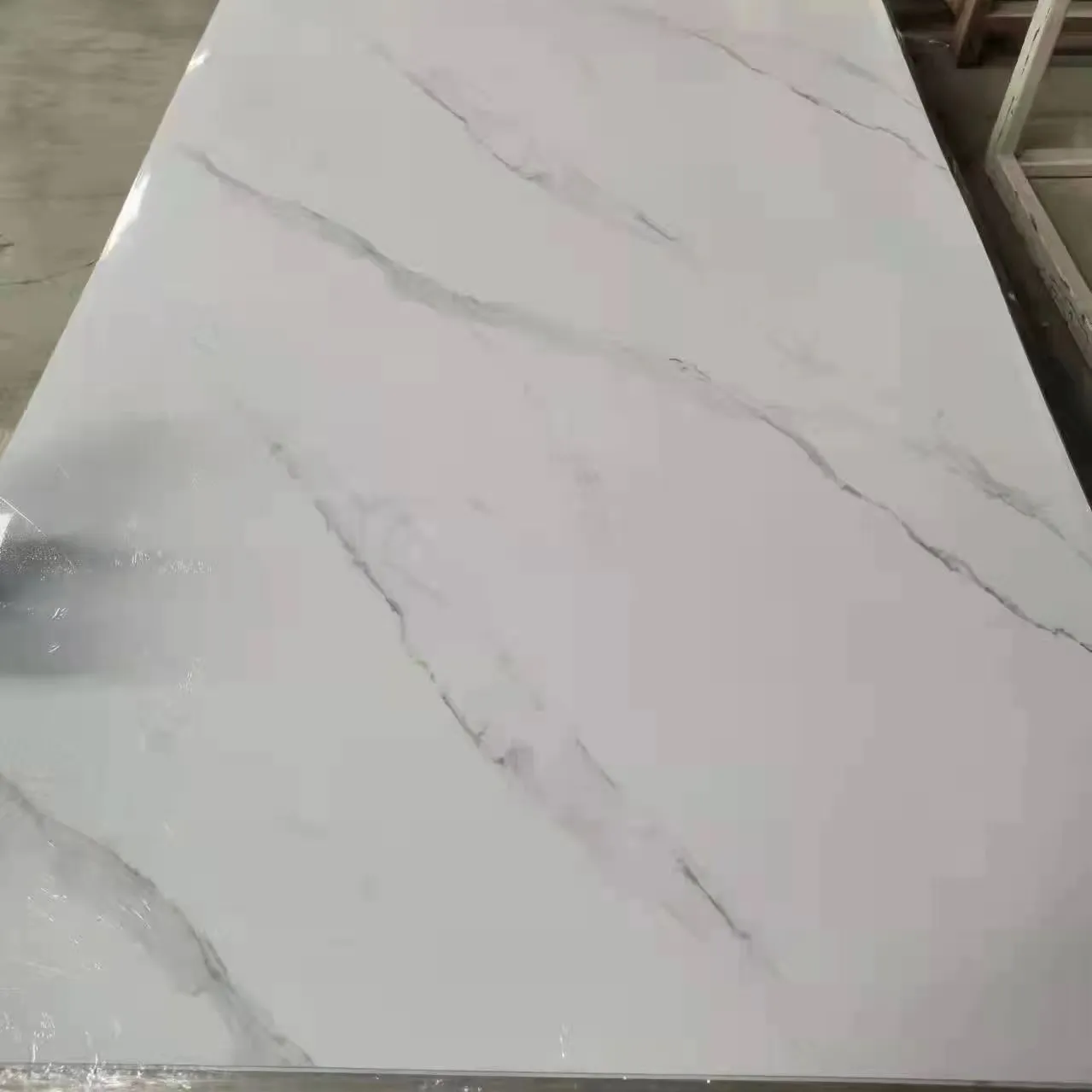 1220*2440 3mm Plastic PVC Panel Coating Wall Panel UV Marble Sheet PVC