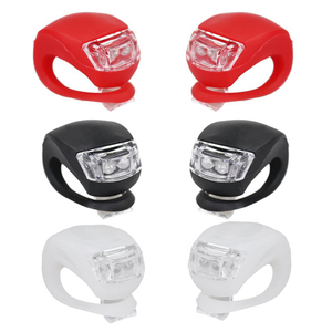 Phụ Kiện Xe Đạp Silicone Cao Su LED Xe Đạp Ánh Sáng Nhấp Nháy Cảnh Báo Bánh Xe Xe Đạp Nói Ánh Sáng Bán Buôn - Product Image 2