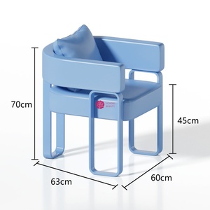 Poltrona Singola Moderna Yicheng Beauty, Comoda Sedia con Braccioli per Soggiorno, Camera da Letto, Balcone, Arredamento Casa - Product Image 6