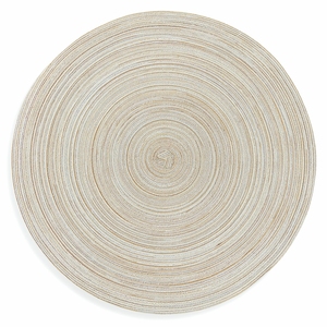Tovaglietta Rotonda SAVAGE WHITE 38 CM - Product Image 1