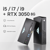 Mini PC Gamer Intel Core I7 9700F RTX 3050 8 Go de carte graphique dédiée 64 Go de RAM Triple écran DP DVI Micro ordinateur de jeu