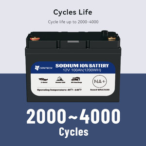 Baterías de iones de sodio 12V <span class=keywords><strong>24V</strong></span> 36V 48V Batería de iones de na 5 años de garantía 50Ah 100Ah <span class=keywords><strong>150Ah</strong></span> 200Ah Batería de sodio para coche trineo eléctrico - Product Image 4