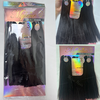 Perruques de cheveux naturels bruts 100 % naturels de haute qualité, 3 pièces par paquet, prix abordable, 8-10 pouces, mèches de cheveux humains brésiliens Remy