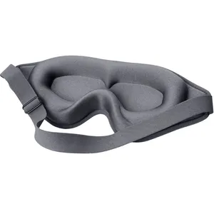 3D Sleeping Mask Comfortable Memory Foam Sleep Blindfold Shading Light Eye Cover Deep Eye Socket For Lash Extension Washable