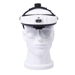MG81001-H 1.0X1.5X2.0X2.5X3.5X5 Lens Afneembare Medische LED Helm Vergrootglas <span class=keywords><strong>Optivisor</strong></span> Koplamp glas Vergrootglas - Product Image 4