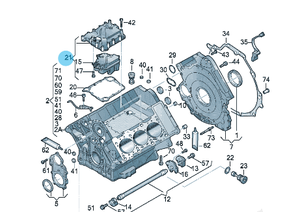 06E103772C 06E103772D 06E103772E 06E103464D Druckregelventil PCV Öl-Wasser-Abscheider für A6 S6 A4 S4 A8 S8 - Product Image 5