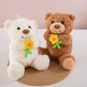 Orsetto di peluche morbido: con un aspetto adorabile, ti offre una gentile compagnia. - Product Image 1