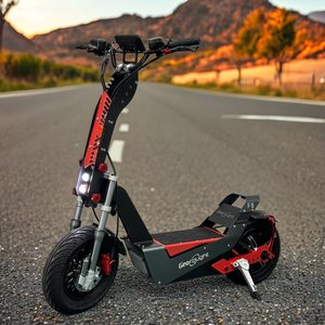 50-113 Miles Long Range 8000W 15000W QS Motor Geofought F8 NFC Display 16inch <b>72V</b> 40AH 50AH 60AH <b>Battery</b> Adult Electric Scooter - Product Image 2