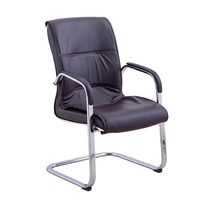 Chaise ergonomique de luxe moderne pour le patron Président-directeur général Chaise élévatrice en cuir PU Chaise de bureau de direction Appui-tête réglable pour usage domestique Chaise de visiteur