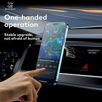 Support de téléphone magnétique pour voiture, support d'évent rotatif 360 pour voiture, support de voiture magnétique super puissant