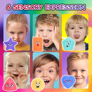 Juego de 6 Herramientas Sensoriales de Silicona para Autismo, Juguetes Texturizados para Niños, Alivio de la Ansiedad, Concentración, Relajación, Esenciales para el Hogar, Oficina y Viajes - Product Image 5