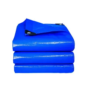 YRH Factory waterproof blue pe tarp for cargo tarpaulins roll of cars trains and ships