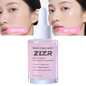 Sérum éclaircissant à la collagène rose profond, peptides, liquide, soin du visage, booster de peau de verre, PDRN, ADN de saumon - Product Image 1