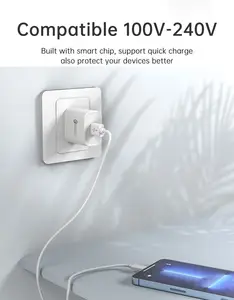 Chargeur de voyage sans fil 18W Qualcomm quick charge 3.0 5V 3A, adaptateur de chargeur mural QC USB, chargeur rapide universel pour téléphone portable