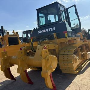 Bulldozer Shantui SD22 USADO, Amarillo, con Orugas, Equipo de Construcción Pesada, Motor Cummins de 180HP, Capacidad de Topografía de 8.6m - Product Image 3