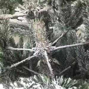 Cây thông Noel nhân tạo cao cấp có đèn, phủ tuyết giả, cây thông thông nhân tạo có đèn LED trang trí Giáng sinh - Product Image 5