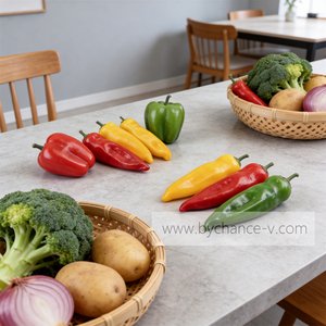 Modèles <span class=keywords><strong>de</strong></span> poivrons artificiels pour les expositions <span class=keywords><strong>de</strong></span> musées <span class=keywords><strong>de</strong></span> légumes, les stands <span class=keywords><strong>de</strong></span> salons professionnels éducatifs et les accessoires <span class=keywords><strong>de</strong></span> stands d'exposition - Product Image 2