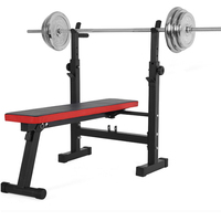 Banc de musculation pliable à vente directe d'usine, banc de musculation réglable pour haltères et barres
