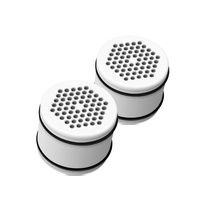 Cartouche filtrante de remplacement WHR-140 pour filtre à eau de douche électrique, charbon actif, plastique, certifié NSF, 300 GPD, 3-6 mois