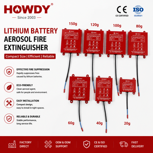 HOWDY Fire Suppression System Aerosol Fire Extinguishing Device Aerosol Fire Extinguisher for Lithium Ion Battery