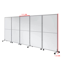 Cloison de séparation mobile pour bureau, cloison pliable pour salle, cloison roulante pour salle de conférence