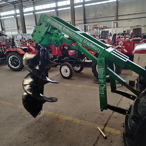 Máy Kéo Pto Bài Lỗ Digger Trái Đất Khoan Cây Trồng Máy 3 Điểm Phía Sau Gắn Mini Máy Kéo Vườn Trang Trại Công Cụ - Product Image 3