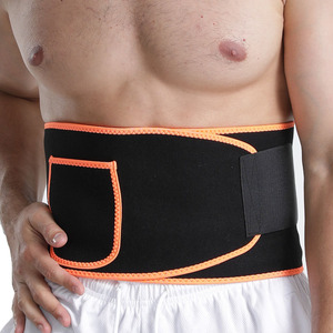 Sudoración profusa durante el ejercicio con un cinturón que da forma al cuerpo mientras se ejecuta Fitness y protección de la cintura - Product Image 1