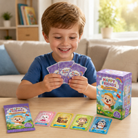 Cartes à collectionner en papier écologiques de style anime personnalisées, très demandées, de haute qualité pour collection, jeu ou cadeau