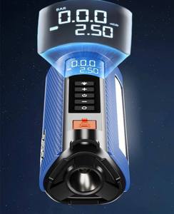 מטען נייד רב תכליתי חדש 12V 8000mAh להתנעת רכב עם משאבת אוויר למילוי צמיגים וסוללת גיבוי - Product Image 4