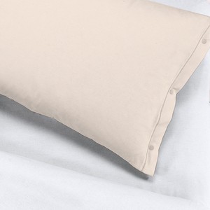 Juego de funda nórdica y funda de almohada Beige suave al tacto esencial de algodón 100% ecológico del proveedor italiano - Product Image 3