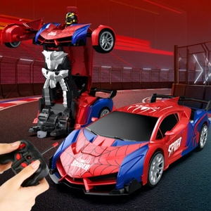 Coche Robot de Control Remoto Deformable, Robot de Control Remoto por Radio, Deformación con un Clic, Escala 1:18, Transformable - Product Image 4