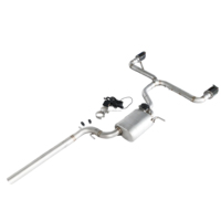 Système d'échappement Catback Valvetronic en acier inoxydable 304 pour Volkswagen Scirocco R 2.0T 2009-2016