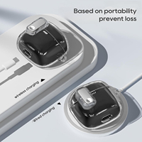 Logo personnalisé pour JBL Tune Fles pour kit d'écouteur Bluetooth coque de casque en TPU souple transparente étui de protection de charge sans fil