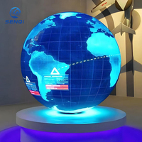 Pantalla LED Esférica de Alta Calidad, Diámetro de Globo de 1 m, 1,5 m, 2 m, Pantalla Esférica P2 P2.5 para Exposiciones