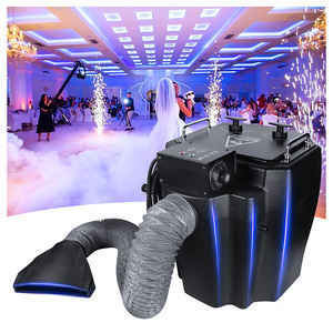 SHTX Machine brouillard basse altitude 3500w pour scène extérieure/intérieure mini machine effet brouillard glace sèche 6000w - Product Image 2