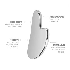Set <span class=keywords><strong>di</strong></span> Rulli per Massaggio Viso in Acciaio Inox 304 a Forma <span class=keywords><strong>di</strong></span> Cuore Lucidato a Specchio Strumento <span class=keywords><strong>di</strong></span> Bellezza Gua <span class=keywords><strong>Sha</strong></span> Anti-Invecchiamento per la Cura della Pelle SPA - Product Image 2