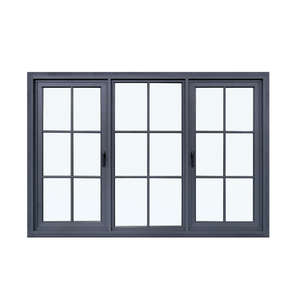 Fenêtre à battant moderne insonorisée en alliage d'aluminium avec verre trempé feuilleté et moustiquaire en acier inoxydable, certifiée Energy Star, pour entrée de villa - Product Image 5