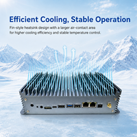 边缘服务器计算盒 16GB RAM 128GB EMMC 6TOPS NPU 双千兆以太网，适用于本地计算应用