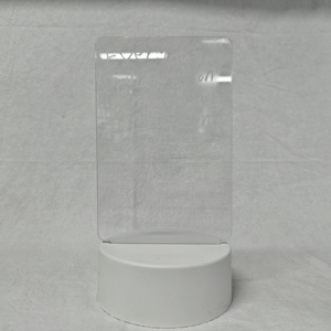 Design 2023 Portable Acrylic Notebook Board Can Erase Transparent Information DIY LED <b>Nightlight</b> Gift for Children - Product Image 5