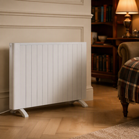 Chauffage par convection en aluminium 2000W, mural ou sur pied, radiateur électrique à panneau pour la maison et la chambre, vente directe usine OEM